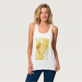 Oude Absinthe-poster Kunst Tanktop (Volledige Voorkant)
