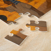 Oude Abu Simbel Heilige Puzzel Gold (Zijkant)