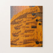 Oude Abu Simbel Heilige Puzzel Gold (Verticaal)