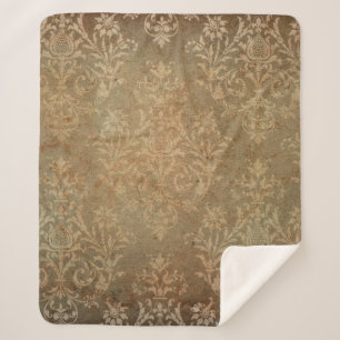 Oude  achtergrond. Grijze achtergrond Sherpa Deken