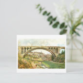 Oude Adolphebrug in Luxemburg Briefkaart (Staand voorkant)
