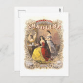 Oude advertentie voor Kendall's Amboline Briefkaart (Voorkant / Achterkant)