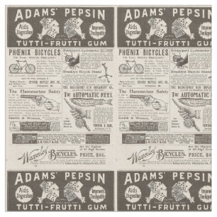 Oude advertenties uit 1895 stof