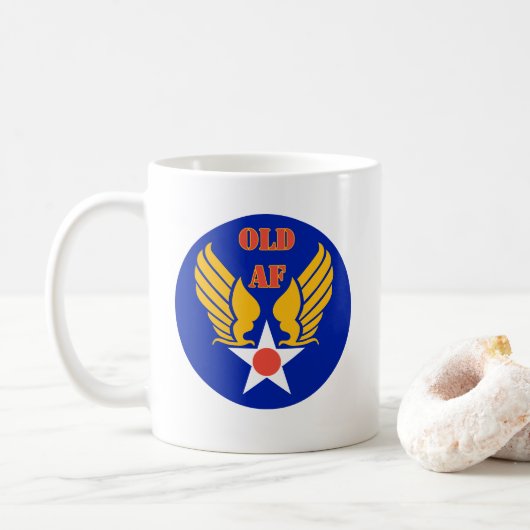 Oude AF mok (Met donut)