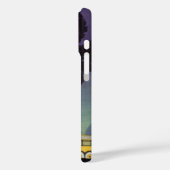 Oude afbeelding Duitsland, Gele bus 's nachts, Rei Case-Mate iPhone Case (Achterkant / Links)