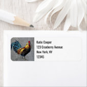 Oude afbeelding van Bantamhaan Etiket (Insitu)