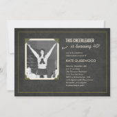 Oude Afbeelding Verpleegdag Invitaties (donker) Kaart (Voorkant)