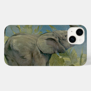 Oude Afrikaanse olifant in de jungle, EJ Detmold Case-Mate iPhone Case
