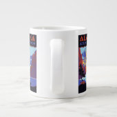 Oude Alaska Reisposter, Atlin en de Yukon Grote Koffiekop (Achterkant)