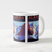 Oude Alaska Reisposter, Atlin en de Yukon Grote Koffiekop (Voorkant rechts)