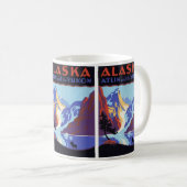 Oude Alaska-reisposter, Atlin en de Yukon Koffiemok (Voorkant rechts)