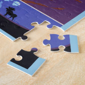 Oude Alaska-reisposter, Atlin en de Yukon Legpuzzel (Zijkant)