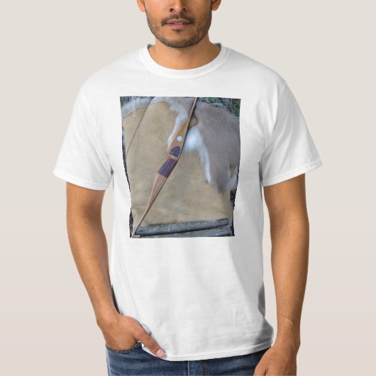 Oude Alaskan op buckskin T-shirt (Voorkant)