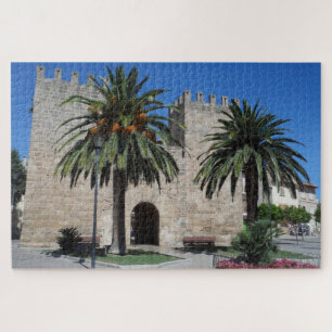 Oude Alcudia Stad Mallorca Spanje Souvenir Legpuzzel
