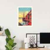 Oude Alexandria Virginia Poster (Thuiskantoor)