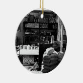 OUDE ALGEMENE WINKEL KERAMISCH ORNAMENT (Rechts)