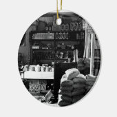 OUDE ALGEMENE WINKEL KERAMISCH ORNAMENT (Links)