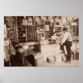 Oude algemene winkel poster (Voorkant)