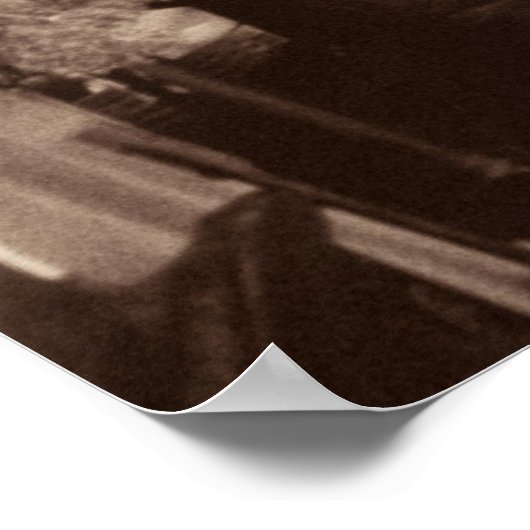 Oude algemene winkel poster (Hoek)