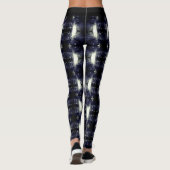 Oude Algerije Algiers auto's gebouw Leggings (Achterkant)