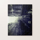 Oude Algerije Algiers auto's gebouw Legpuzzel (Verticaal)