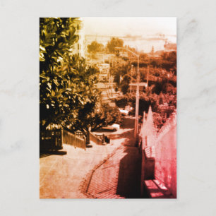 Oude Algerije Algiers district overzicht Briefkaart