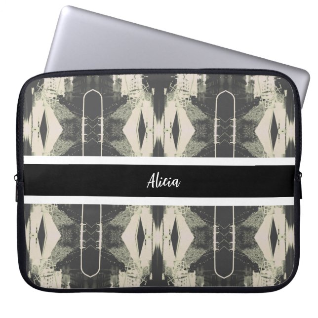 Oude Algerije Algiers Gebouw overzicht  Laptop Sleeve (Voorkant)