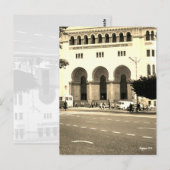 Oude Algerije Algiers Het postkantoor Briefkaart (Voorkant / Achterkant)