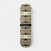 Oude Algerije Algiers Het postkantoor Persoonlijk Skateboard (Voorkant)