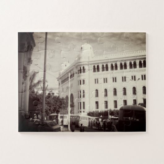 Oude Algerije Algiers Postkantoor gebouw Legpuzzel (Horizontaal)