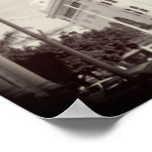 Oude Algerije Algiers Postkantoor gebouw Poster (Hoek)