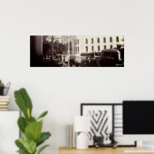 Oude Algerije Algiers Postkantoor gebouw Poster (Thuiskantoor)