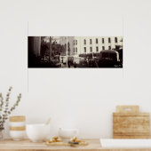 Oude Algerije Algiers Postkantoor gebouw Poster (Keuken)