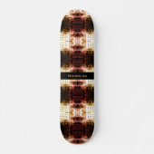 Oude Algerije Algiers Postkantoor mensen Postkaart Persoonlijk Skateboard (Voorkant)
