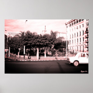 Oude Algerije Algiers stadscentrum Poster