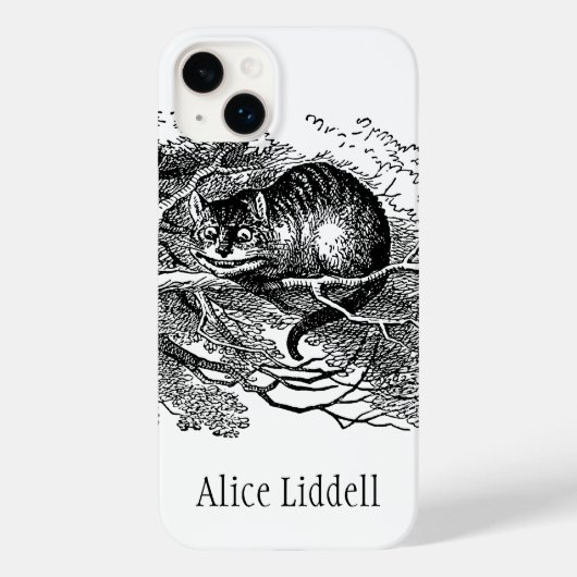 Oude Alice in Wonderland, Cheshire Cat Case-Mate iPhone Case (Achterkant)