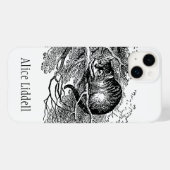 Oude Alice in Wonderland, Cheshire Cat Case-Mate iPhone Case (Achterkant (horizontaal))