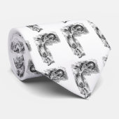 Oude Alice in Wonderland, Cheshire Cat Stropdas (Opgerold)