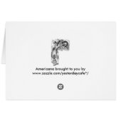 Oude Alice in Wonderland, Cheshire Kat (Achterkant Horizontaal)