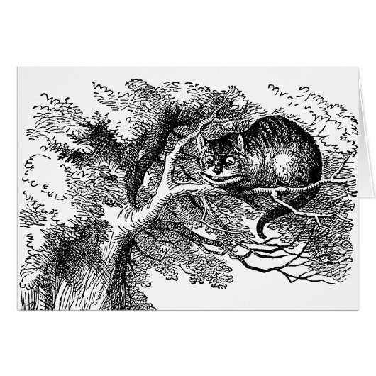 Oude Alice in Wonderland, Cheshire Kat (Voorkant Horizontaal)