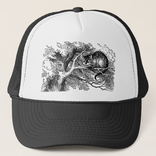 Oude Alice in Wonderland, Cheshire Kat Trucker Pet (Voorkant)