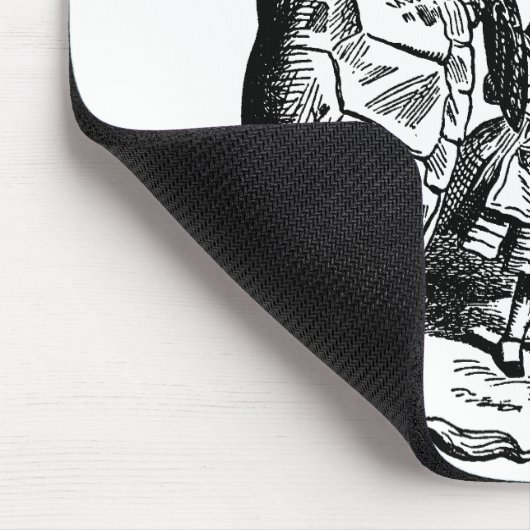 Oude Alice in Wonderland, Gryphon, Schildpad met o Muismat (Hoek)