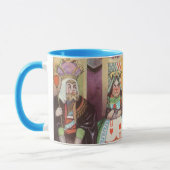 Oude Alice in Wonderland, Hartendamekoningin Mok (Links)