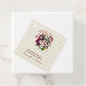 Oude Alice in Wonderland Theepartij Aangepaste Fee Bedankjes Labels (In situ)