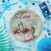 Oude Alice in Wonderland Theepartij Aangepaste Fee Papieren Bordje (Feest)