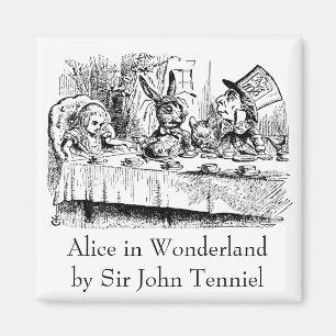 Oude Alice in Wonderland, Theescenteel scène Magneet