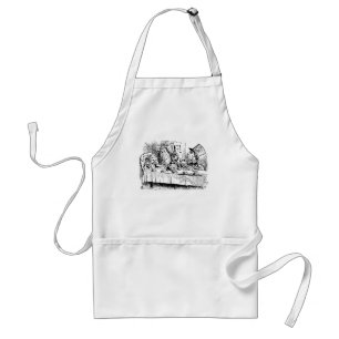Oude Alice in Wonderland, Theesituatie scène Standaard Schort