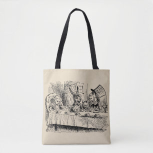 Oude Alice in Wonderland, Theesituatie Scene Tote Bag