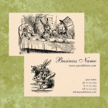 Oude Alice in Wonderland, Theesituatie Scene