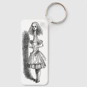 Oude Alice in Wonderland van Tenniel Sleutelhanger (Achterkant)